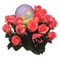 Bouquet Rosas Salmón para Dia de La Madre