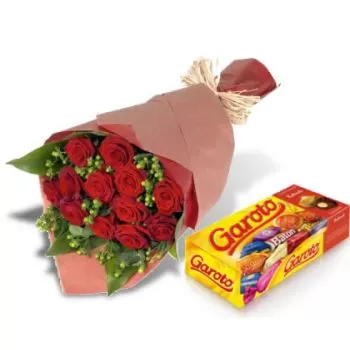 Bouquet Rosas + Garotos a Domicilio Bogota Colombia Online