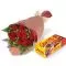 Bouquet Rosas + Garotos a Domicilio Bogota Colombia Online