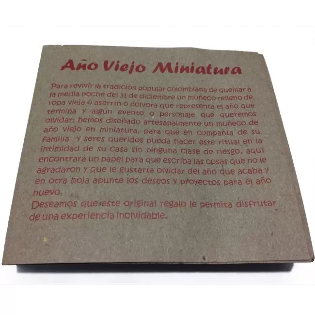 Quemar al año viejo con seguridad y sin riesgos