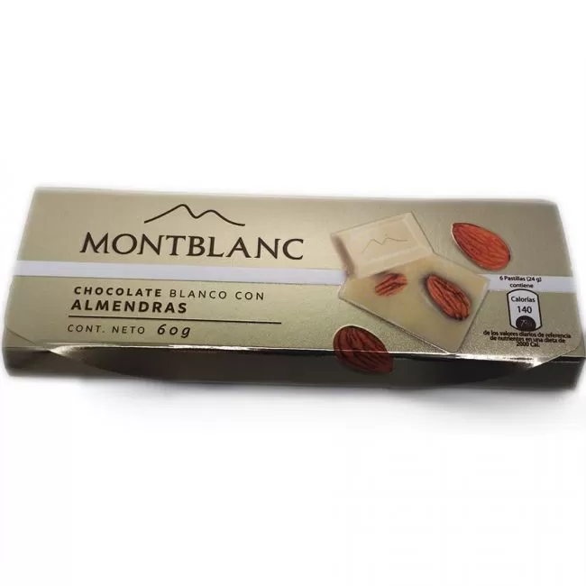 Chocolate Blanco Montblanc